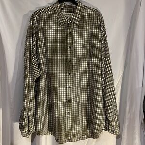 BOGO Eddie Bauer Men’s Long Sleeve Button Down Plaid Shirt Size XXL